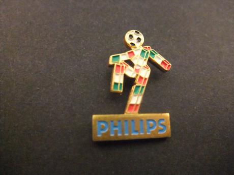 Philips sponsor WK voetbal Italie 1990